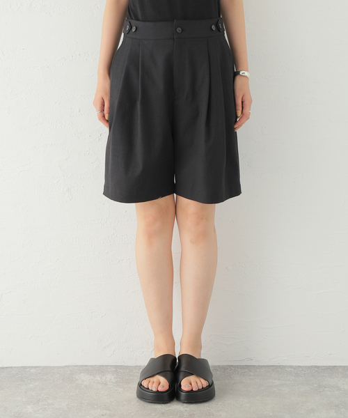 「JOURNAL STANDARD」 ハーフパンツ 36 ブラウン レディース_画像9