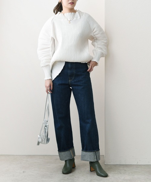 「Eimee Law」 長袖カットソー 38 ブラック レディース_画像5