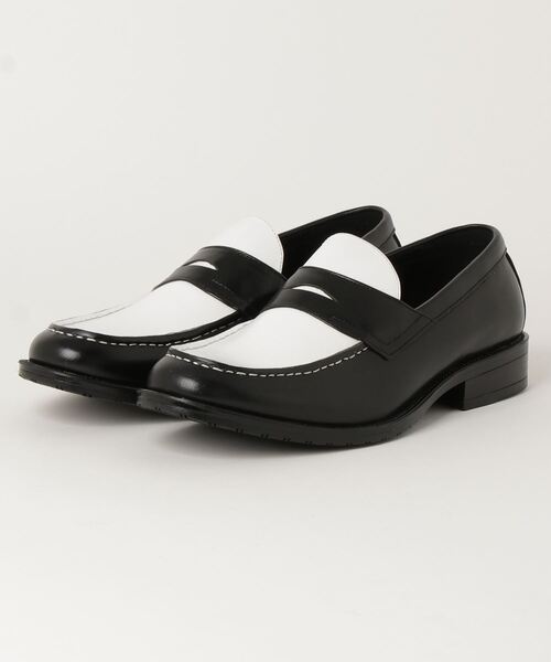 「SARABANDE」 ローファー 43 ワインレッド メンズ_画像5