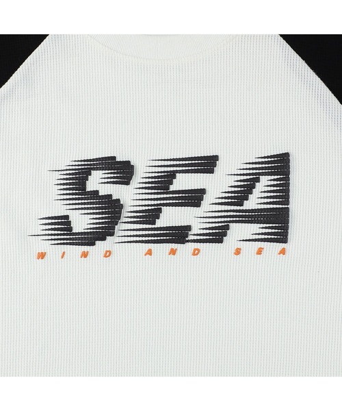 「WIND AND SEA」 長袖Tシャツ LARGE ネイビー メンズ
