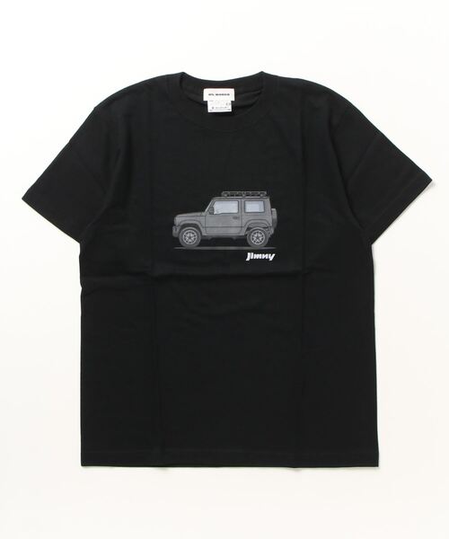 「THE BAREFOOT」 「onworks」半袖Tシャツ MEDIUM ブラック メンズ_画像3