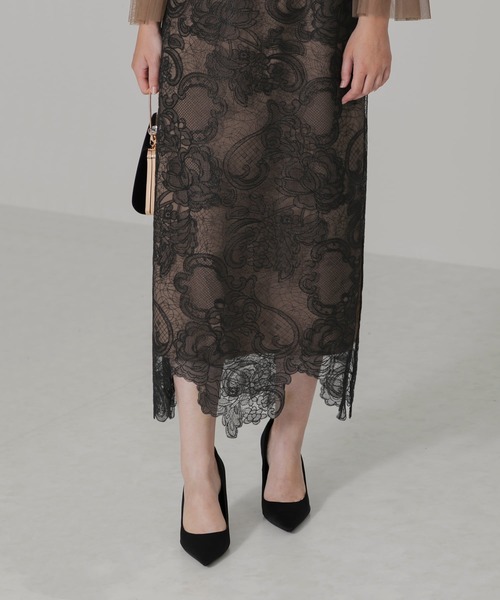 「Leja」 長袖ワンピース MEDIUM グレー レディースの画像