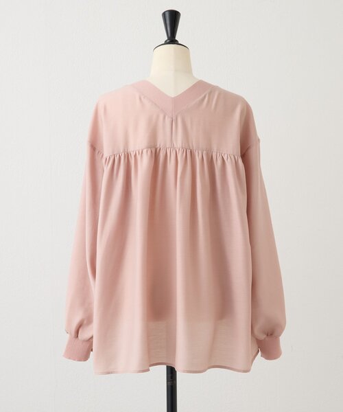 ✨美品✨ビアズリー　ハイネック　シアーシャツ　ブラック　チュニック　ブラウス BEARDSLEY（ビアズリー） ブラウス シャツ シアーブラウスカーデ