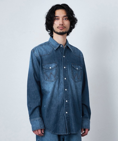 Lee（リー） シャツ Wrangler/ラングラー「US ORIGINAL」27MW