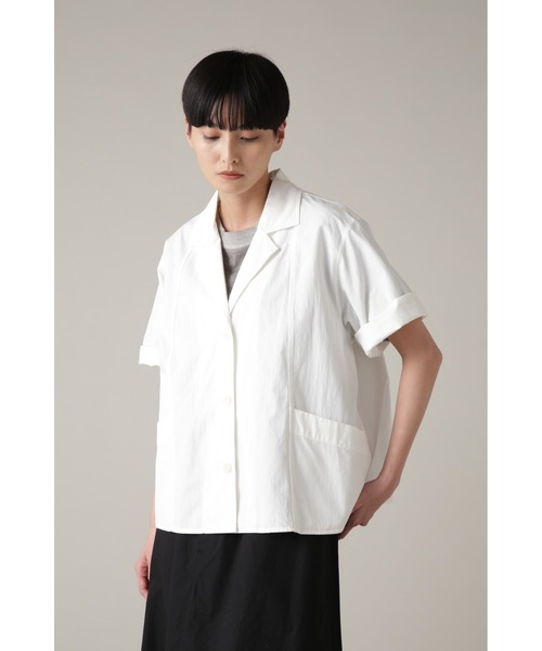 MHL.（エムエイチエル） 半袖シャツ 2 グリーン レディース : ZOZOTOWN