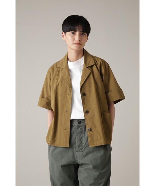MHL.（エムエイチエル） 半袖シャツ 2 グリーン レディース : ZOZOTOWN