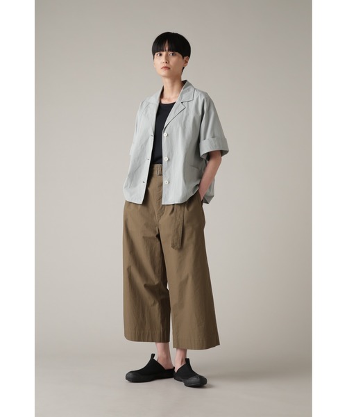 MHL.（エムエイチエル） 半袖シャツ 2 グリーン レディース : ZOZOTOWN