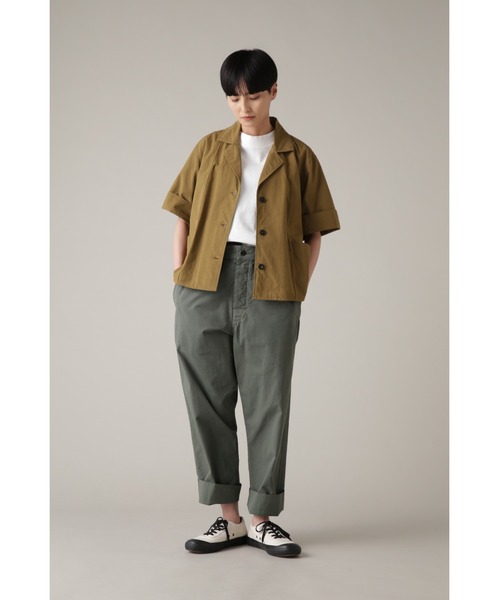 MHL.（エムエイチエル） 半袖シャツ 2 グリーン レディース : ZOZOTOWN