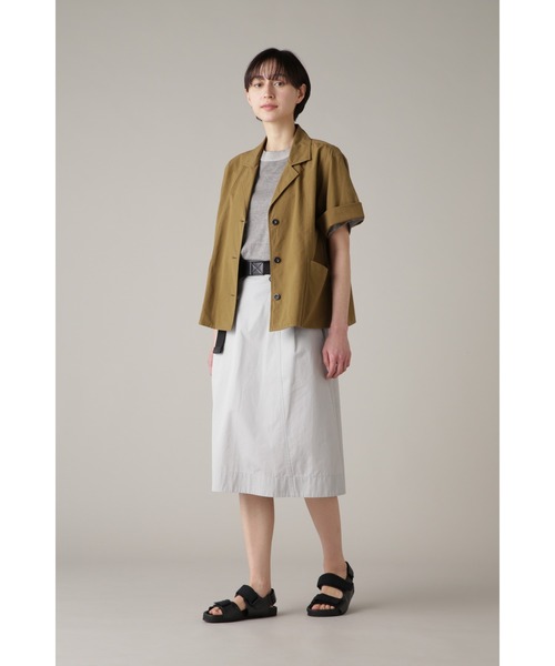 MHL.（エムエイチエル） 半袖シャツ 2 グリーン レディース : ZOZOTOWN