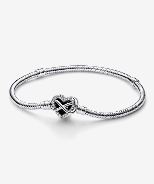 「Pandora」 ブレスレット 18cm シルバー レディース