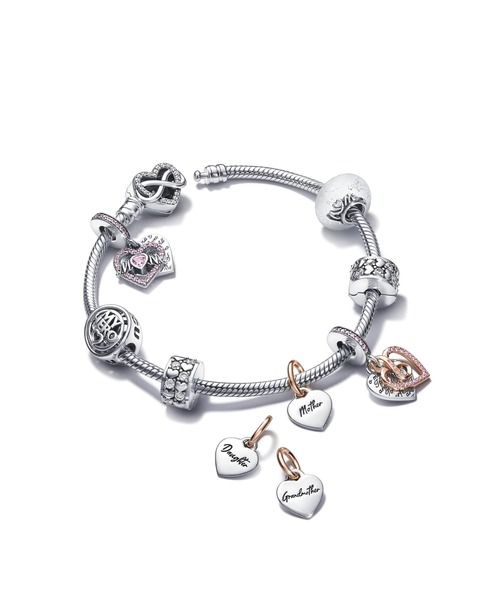 「Pandora」 ブレスレット 18cm シルバー レディース_6