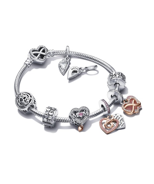 「Pandora」 ブレスレット 18cm シルバー レディース_8