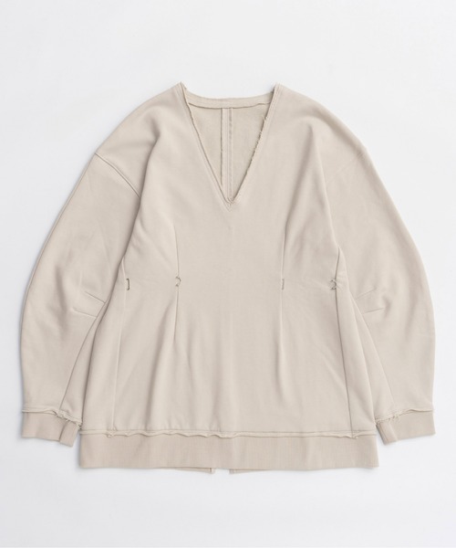 「MAISON SPECIAL」 スウェットカットソー FREE ブラック レディース_8