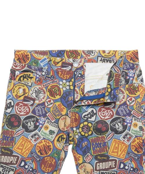 「HYSTERIC GLAMOUR」 デニムパンツ 27inch ブルー レディースの画像