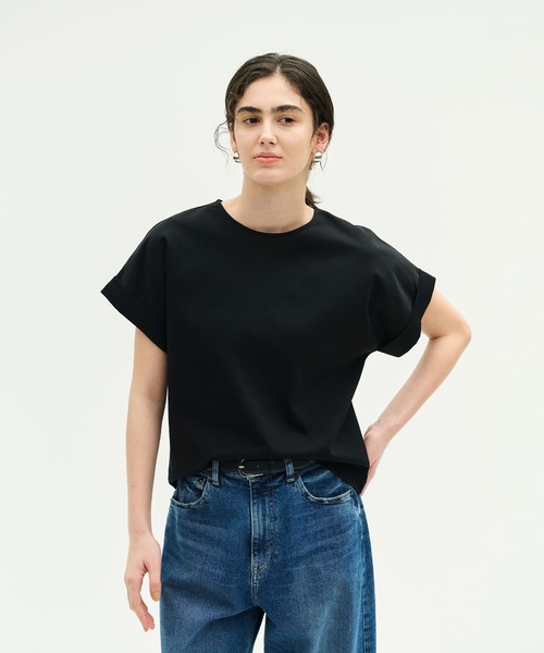 tシャツ バックジップTシャツ「CLEAN MOTION」 レディースの画像