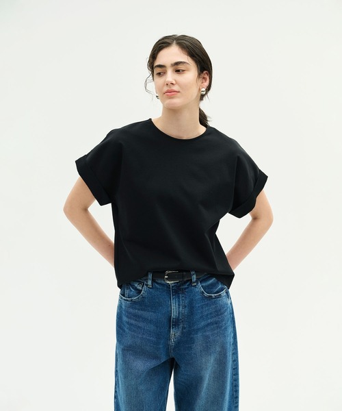 tシャツ バックジップTシャツ「CLEAN MOTION」 レディースの画像
