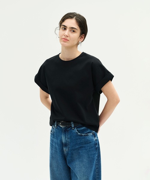 tシャツ バックジップTシャツ「CLEAN MOTION」 レディースの画像