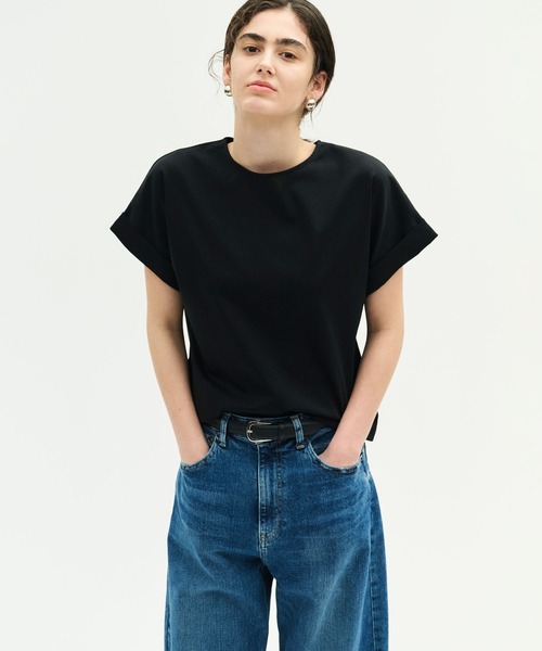 tシャツ バックジップTシャツ「CLEAN MOTION」 レディースの画像