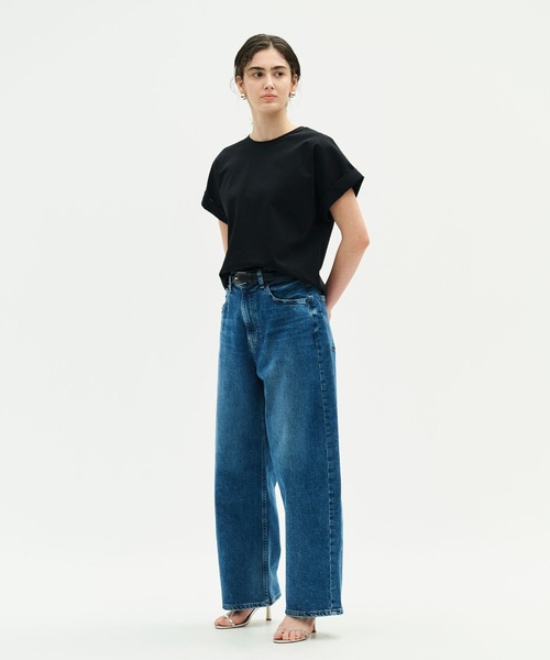 tシャツ バックジップTシャツ「CLEAN MOTION」 レディースの画像