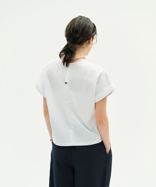 tシャツ バックジップTシャツ「CLEAN MOTION」 レディースの画像
