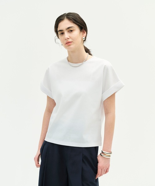 tシャツ バックジップTシャツ「CLEAN MOTION」 レディースの画像