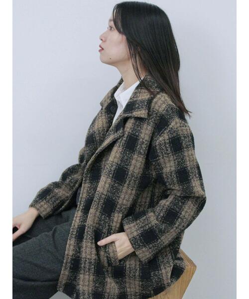 「Samansa Mos2 blue」 ジャケット F モカ レディース_画像2