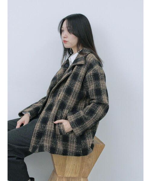 「Samansa Mos2 blue」 ジャケット F モカ レディース_画像5