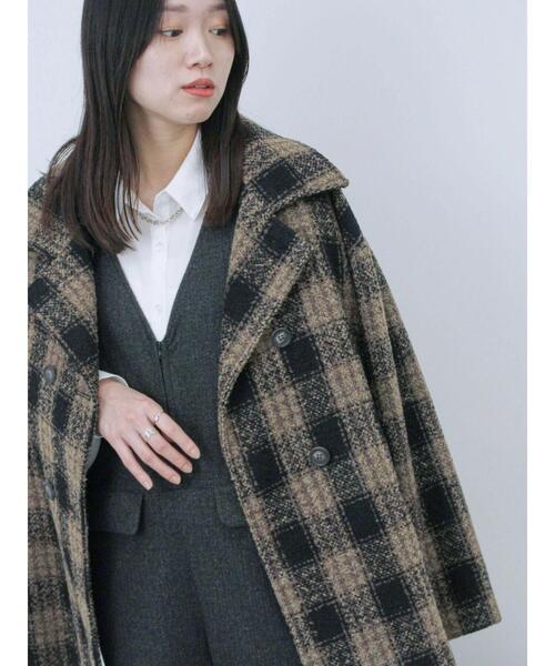 「Samansa Mos2 blue」 ジャケット F モカ レディース_画像6