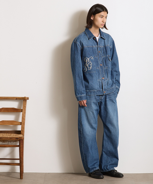 ジーンズ 「Paris Saint-Germain / パリ・サン＝ジェルマン」 JP JAPAN Denim Pants メンズ レディースの画像