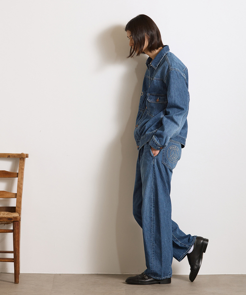 ジーンズ 「Paris Saint-Germain / パリ・サン＝ジェルマン」 JP JAPAN Denim Pants メンズ レディースの画像
