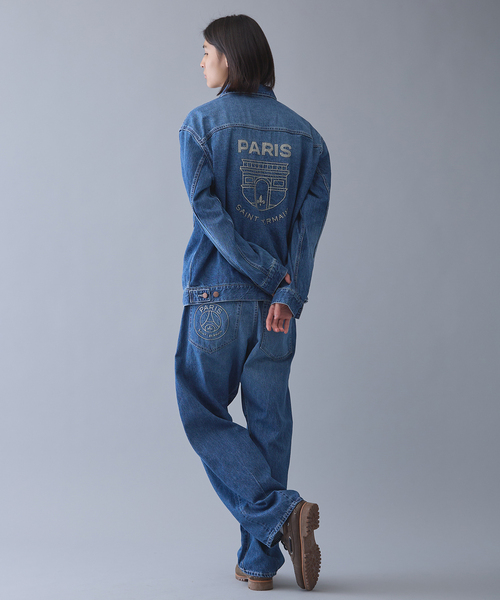 ジーンズ 「Paris Saint-Germain / パリ・サン＝ジェルマン」 JP JAPAN Denim Pants メンズ レディースの画像