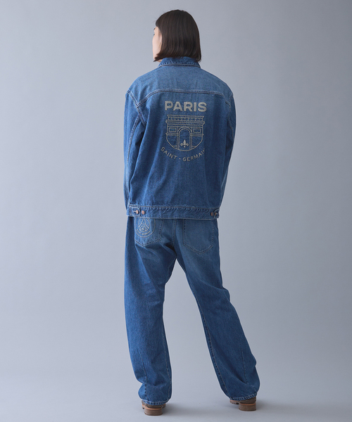 ジーンズ 「Paris Saint-Germain / パリ・サン＝ジェルマン」 JP JAPAN Denim Pants メンズ レディースの画像