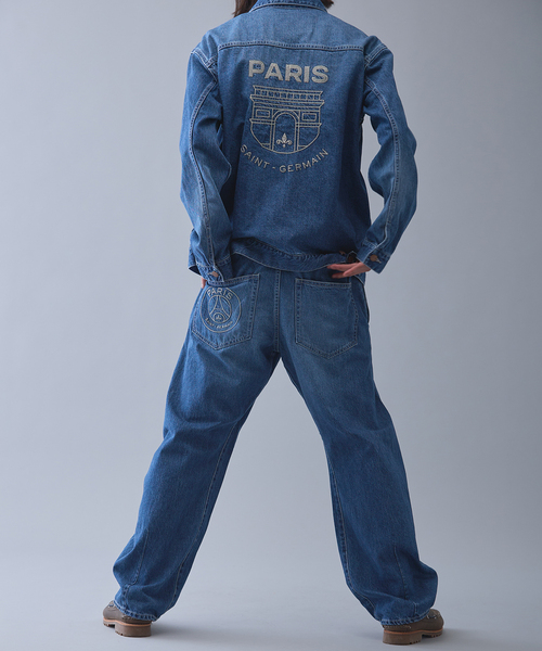 ジーンズ 「Paris Saint-Germain / パリ・サン＝ジェルマン」 JP JAPAN Denim Pants メンズ レディースの画像