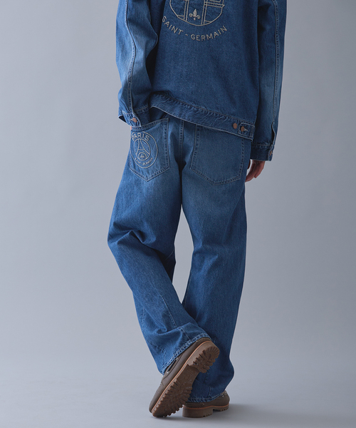 ジーンズ 「Paris Saint-Germain / パリ・サン＝ジェルマン」 JP JAPAN Denim Pants メンズ レディースの画像