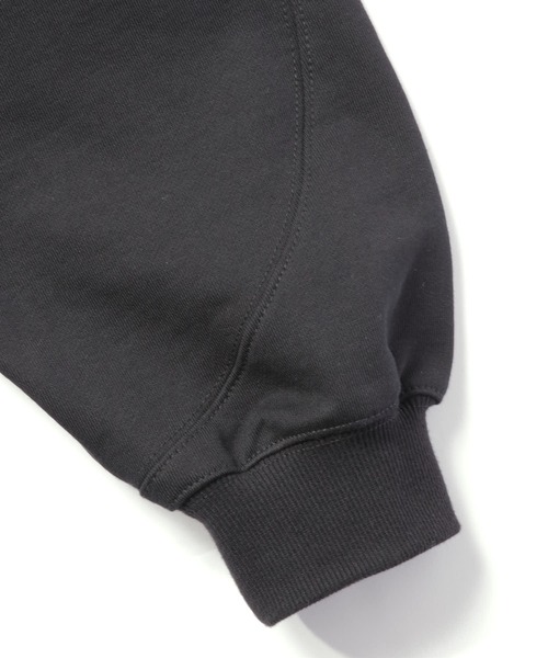 「Noen」 ジップアップパーカー LARGE ブラック メンズ_3