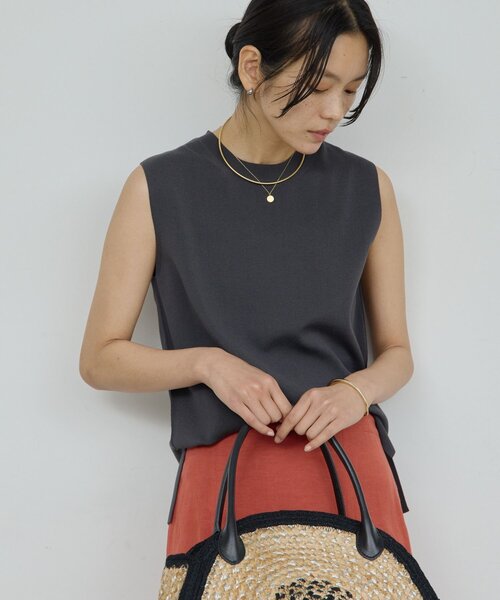 未使用タグ付き⭐︎GALLARDAGALANTE⭐︎カシミア⭐︎柔らかアイボリーニット GALLARDAGALANTE（ガリャルダガランテ） サマーニット ニット セーター