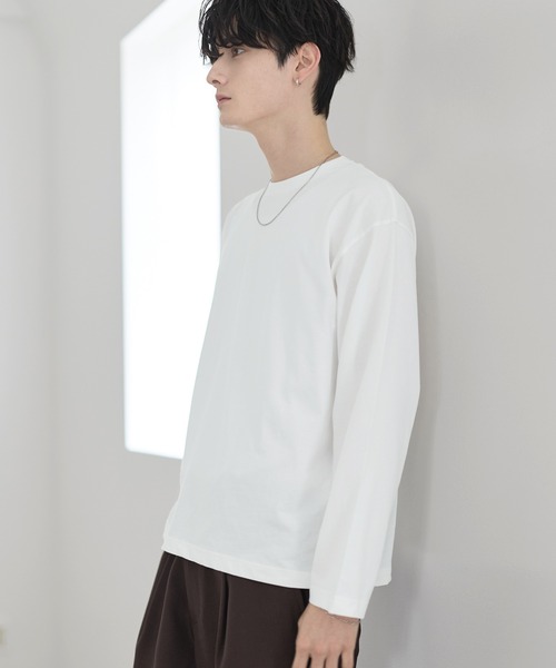 「ASTRONOMY」 長袖Tシャツ L ホワイト メンズ_画像2