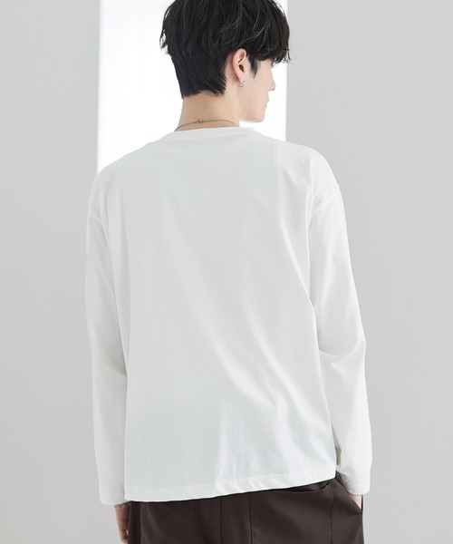 「ASTRONOMY」 長袖Tシャツ L ホワイト メンズ_画像5