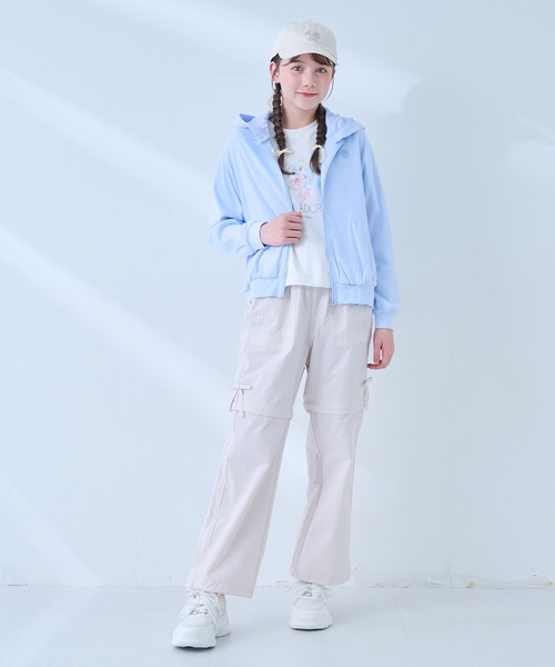 mezzo piano Junior（メゾピアノ ジュニア） tシャツ 「UVカット