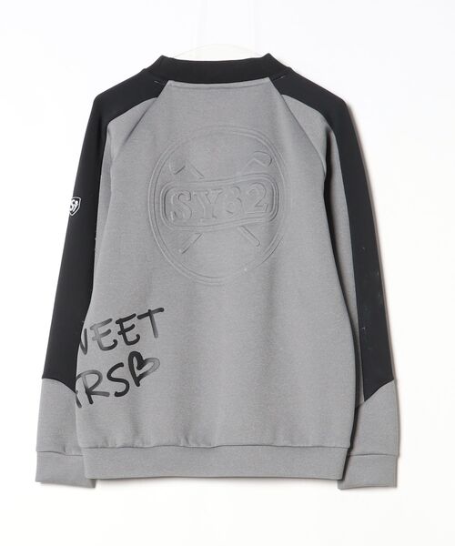 「SY32 by SWEET YEARS」 長袖Tシャツ MEDIUM ブラック メンズ_画像2