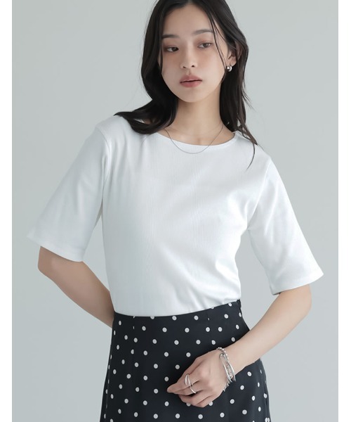 Re:EDIT（リエディ） tシャツ 半袖 「汗じみ防止」「乾燥機対応」「UV