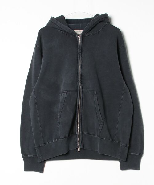 REMI RELIEF（レミ レリーフ） ジップアップパーカー LARGE ブラック系