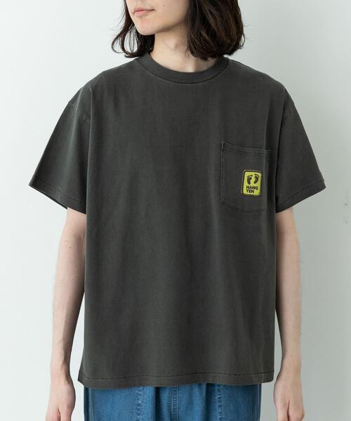 HANGTEN（ハンテン） tシャツ HANG TEN FOOT LOGO T-SHIRTS メンズ