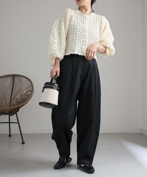 「ap retro」 パンツ FREE グレー レディース_画像5