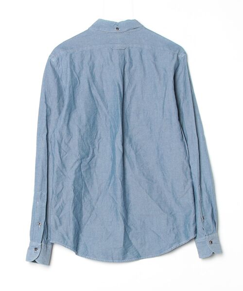「Morris & Sons」 長袖シャツ「albiateコラボ」 3 ネイビー メンズ_画像2