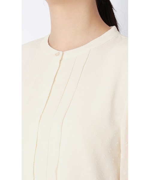 「AOYAMA」 「AnchorWoman」長袖ブラウス M サックスブルー レディース_画像6
