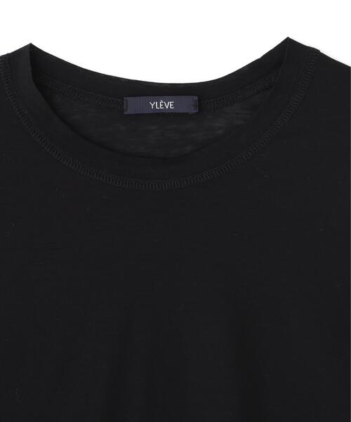 YLEVE（イレーヴ） tシャツ 半袖 YLEVE / COTTON SHEER JERSEY SHORT