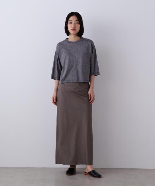 YLEVE（イレーヴ） tシャツ 半袖 YLEVE / COTTON SHEER JERSEY SHORT