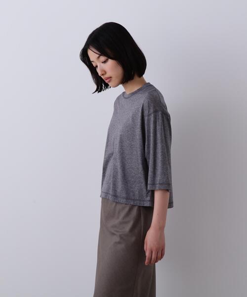 YLEVE（イレーヴ） tシャツ 半袖 YLEVE / COTTON SHEER JERSEY SHORT