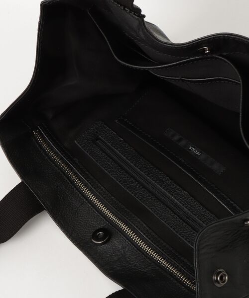 「DECADE」 トートバッグ フリー ブラック メンズ_画像4